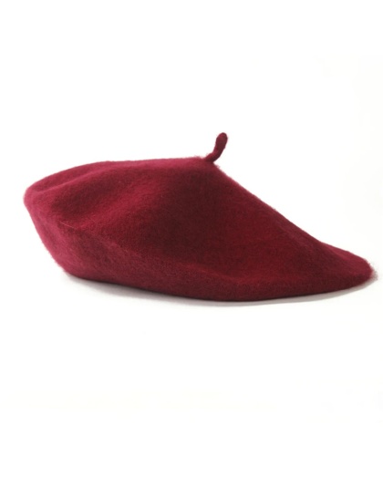 Wool Plain Beret