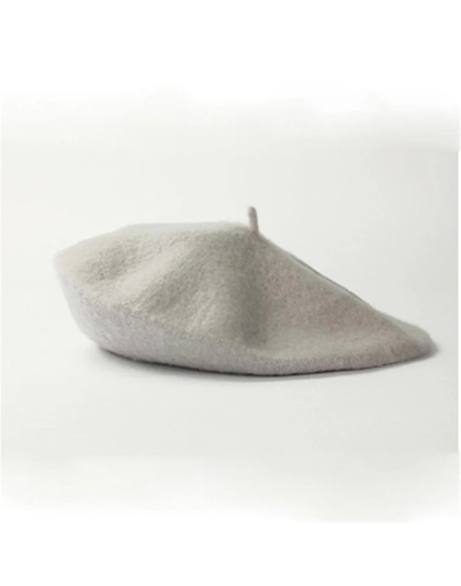 Wool Plain Beret