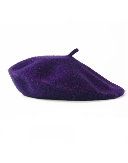 Wool Plain Beret