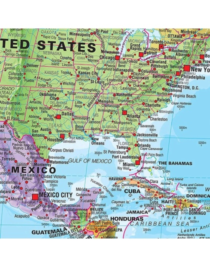 World Map With Flags