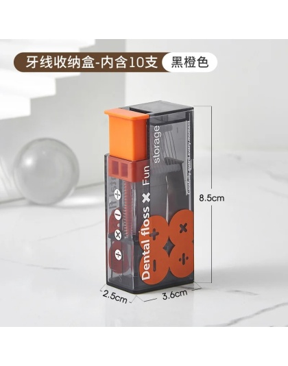 Portable Automatic Floss Box (With 10 Floss)