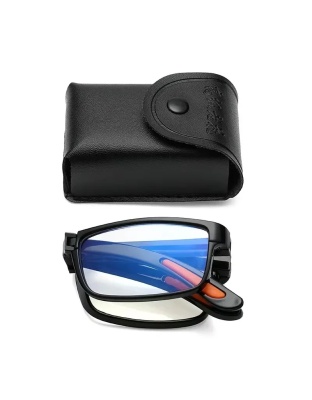 Folding Reading Glasses with Case