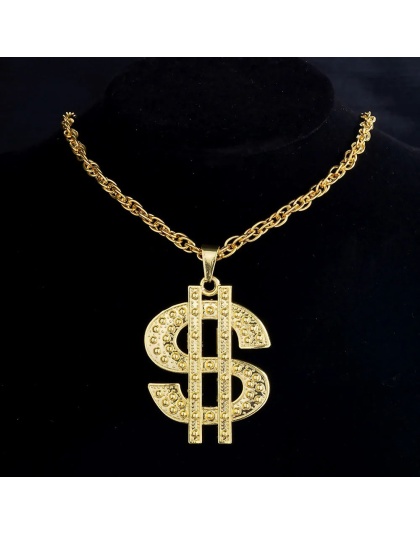 Fashion 18K Golden Plated Hip Hop Rock Necklace