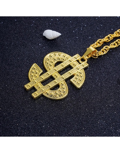 Fashion 18K Golden Plated Hip Hop Rock Necklace