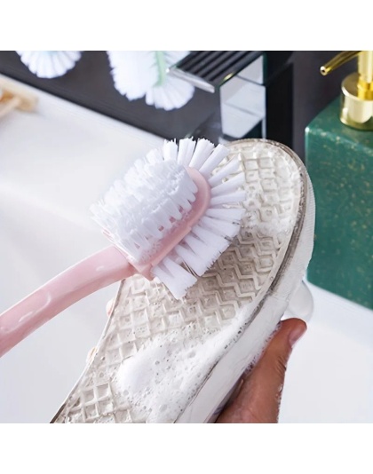 Five-sided shoe brush