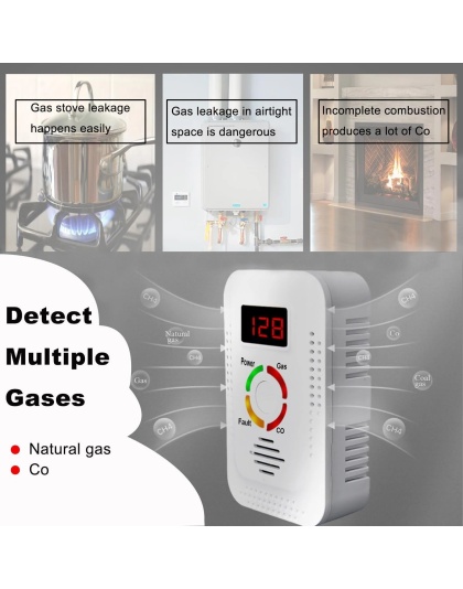 Natural Gas Detector For Kitchen