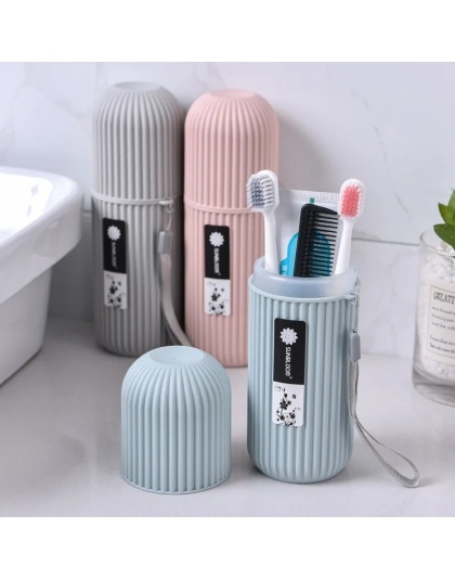 Portable Toothbrush Toothpaste Holder