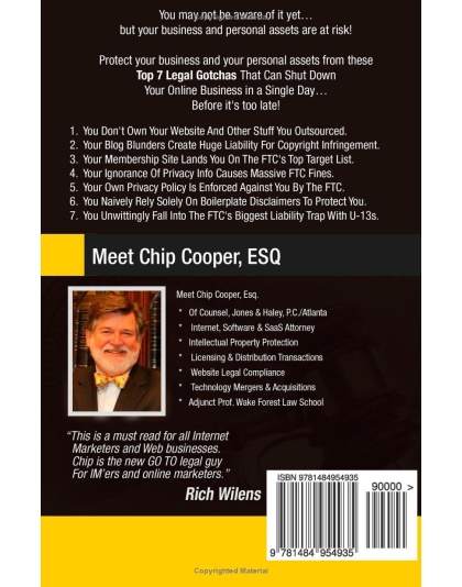 7 Shocking Legal Gotchas That Can Shut Down Your Online Business: And What To Do About It!
