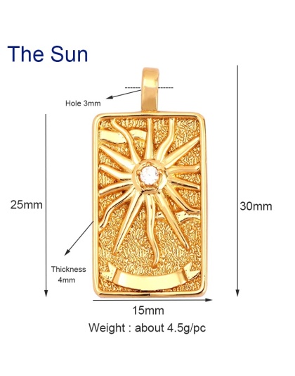 Tarot Cards Charm Pendant