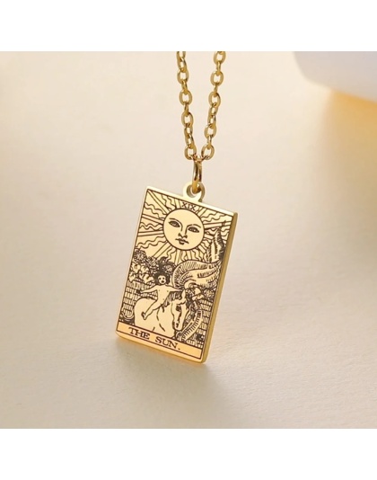 Dawapara Tarot Cards Necklace