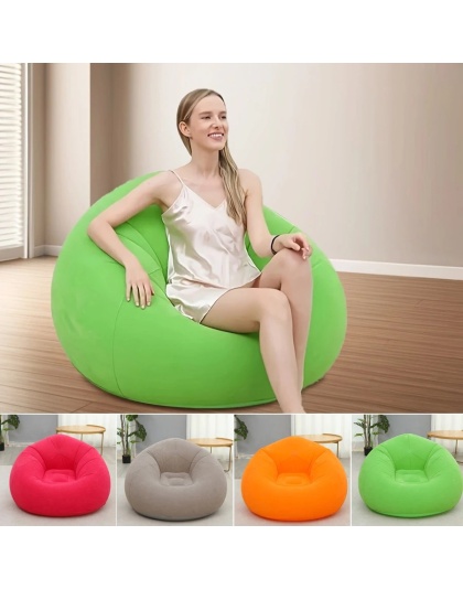 Inflatable bean bag sofa