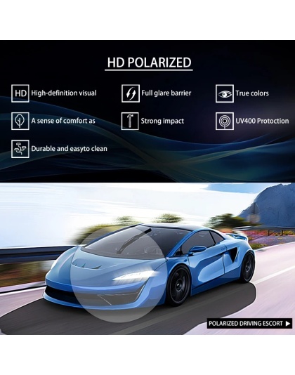 Vintage Polarized Sunglasses Men Women